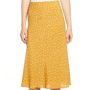 New with tags Nordstrom Yellow Floral Skirt